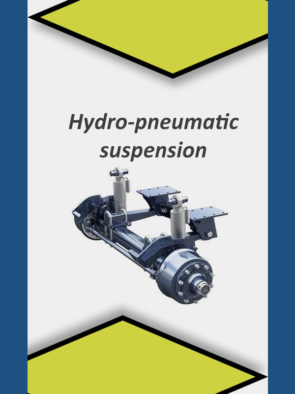Hydro-pneumatic suspension