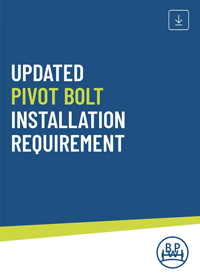TB55 - Updated Pivot Bolt Installation Requirement