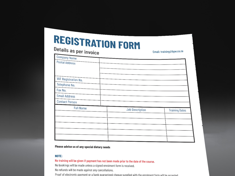 bpw-registration-form Opleiding | BPW - we think transport